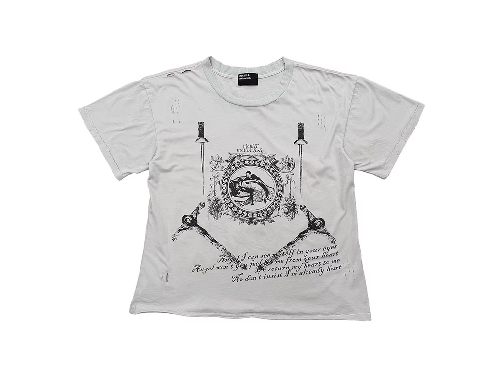 Dagger Frame Distressed Tee