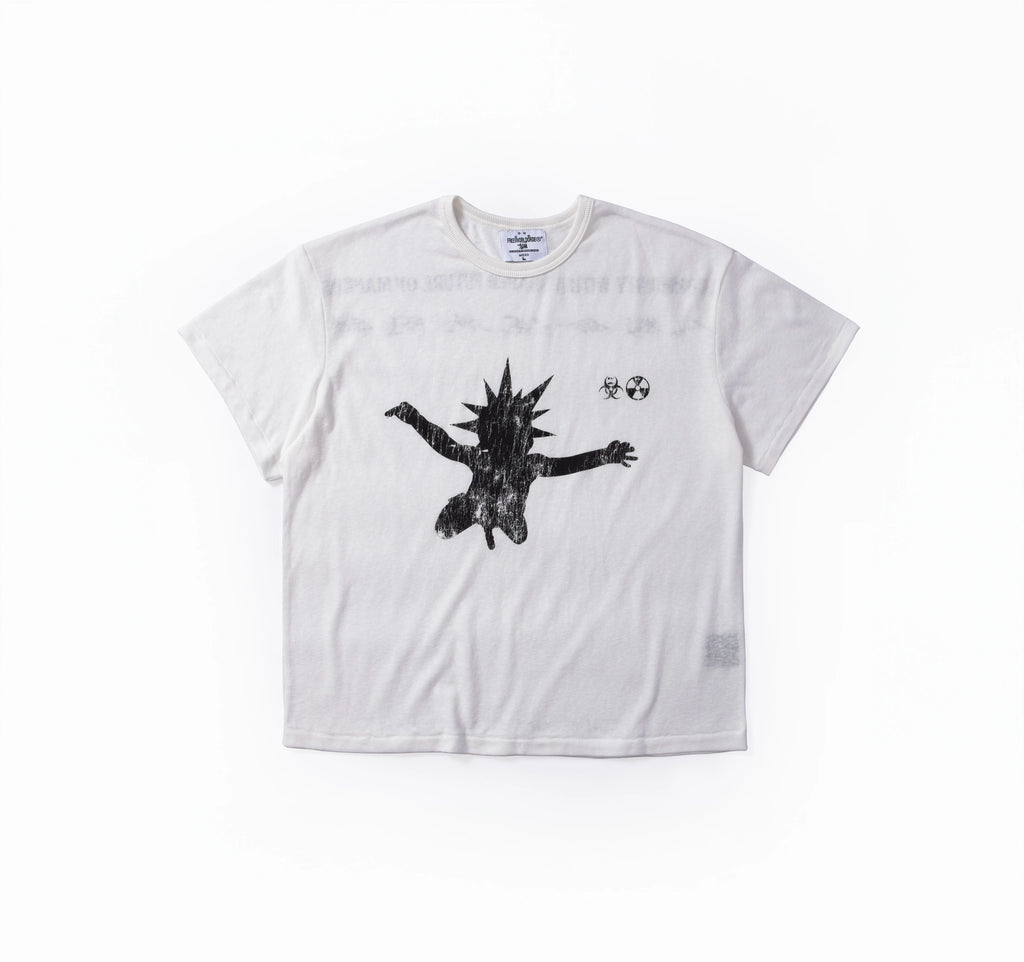 FVVO Punk Free Guys Graphic Print T-Shirt