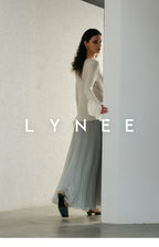 Elegant Chiffon Pleated A-Line Maxi Skirt