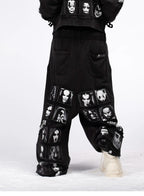 FVVO “whoop” Appliqué Washed Sweatpants
