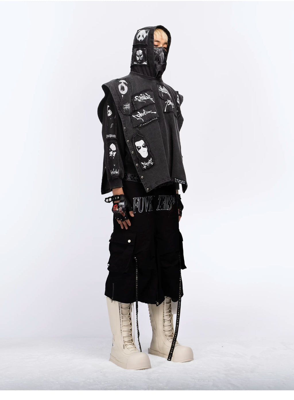 FVVO “whoop” Appliqué Washed Vest
