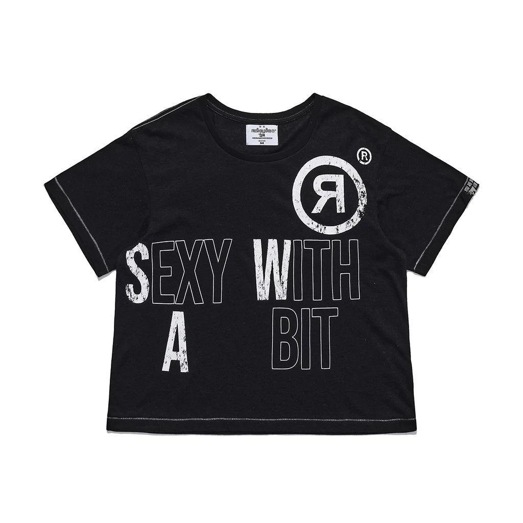 FVVO “SEXY WITH A BIT” DTG Printed T-Shirt