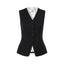 V-Neck Slim Fit Acetate Vest
