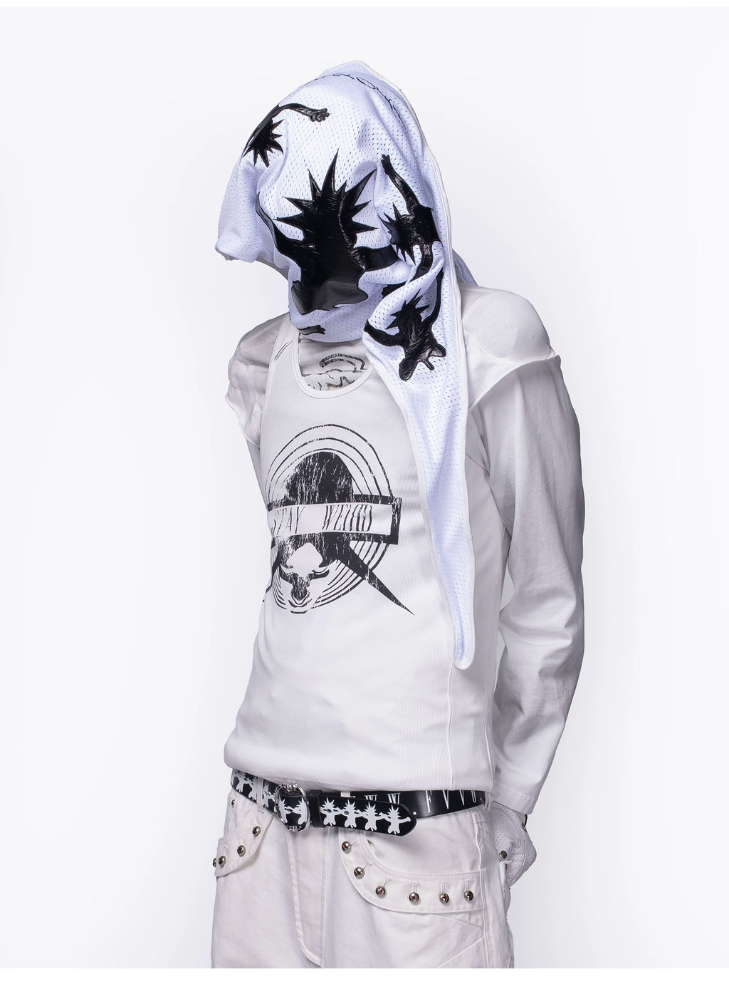 FVVO Weird Bone Frame Graphic Vest