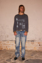 Studded Graphic L-S Tee