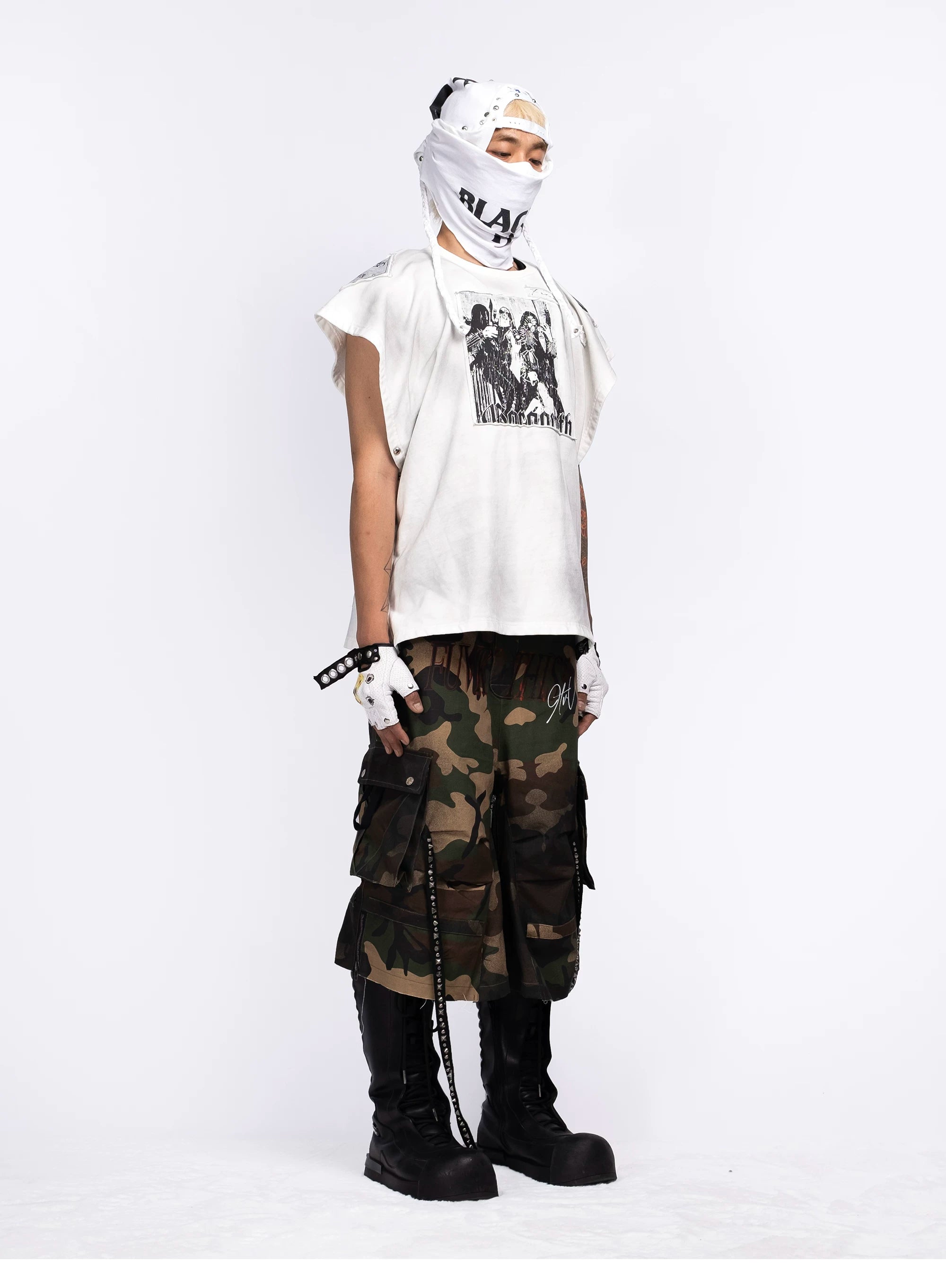 FVVO “whoop” Appliqué Washed Vest