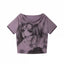 NANA Collaboration Halter Camisole Layered Off-Shoulder Two-Piece T-Shirt