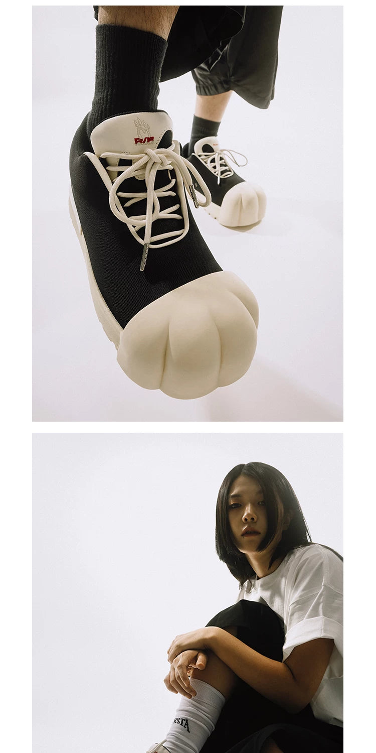 R/F & MAOZYWORLD Collaboration Thick Sole Low Boots