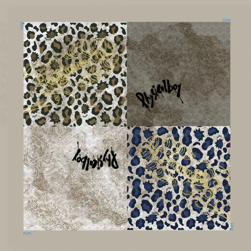 Breathable Bandana Headscarf – Music Band Style Square Head Wrap