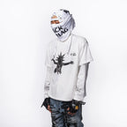 FVVO Punk Free Guys Graphic Print T-Shirt