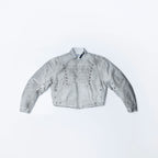 FVVO Quilted Cropped Biker Jacket