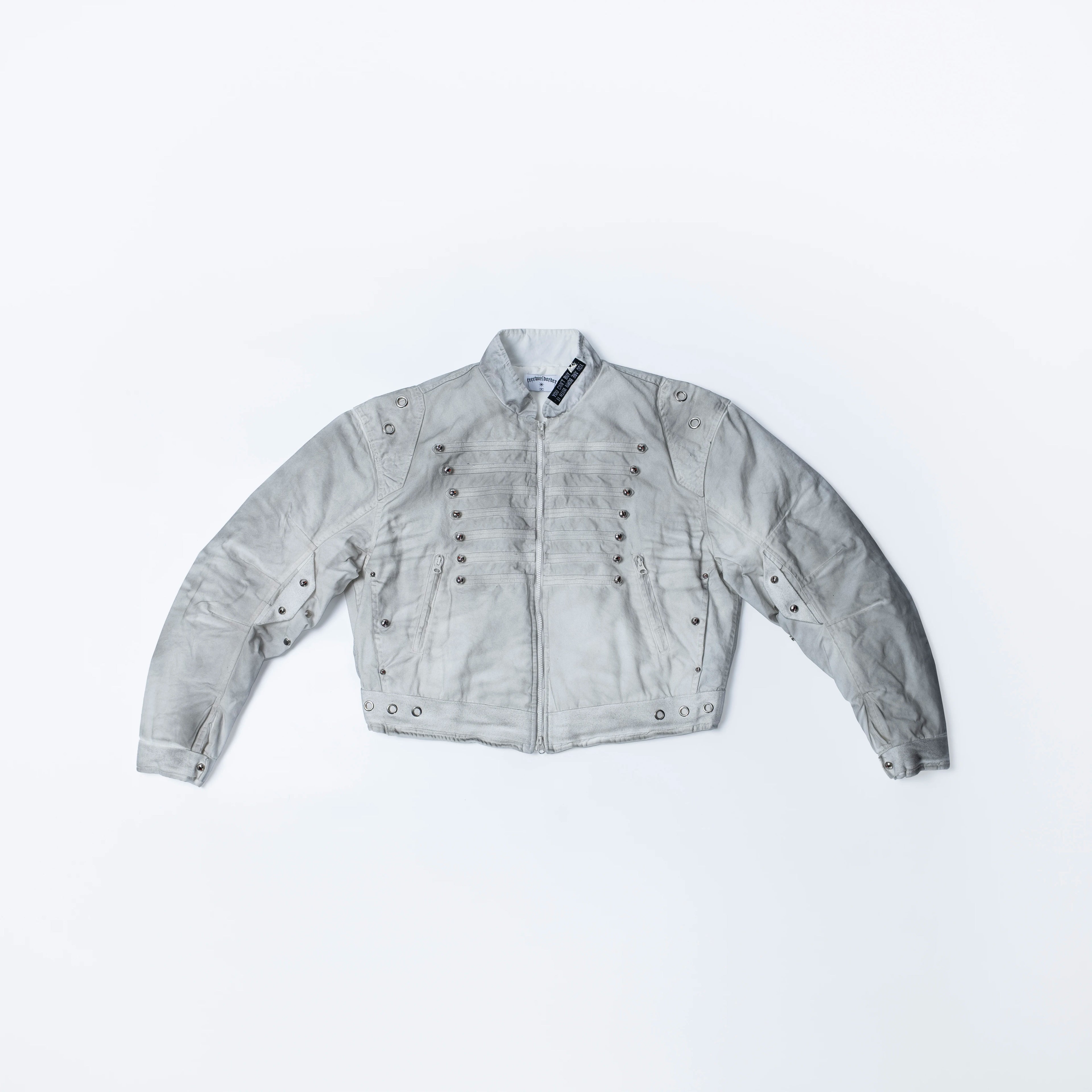 FVVO Quilted Cropped Biker Jacket