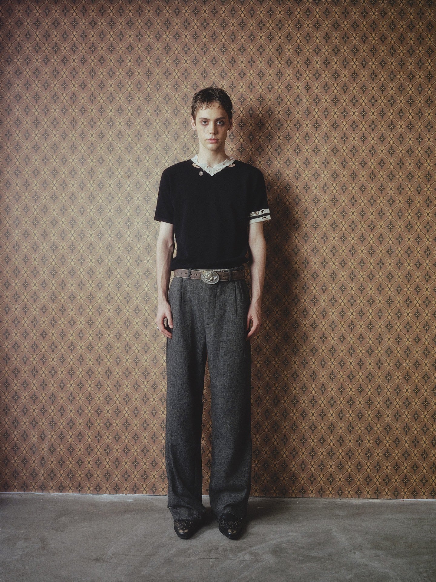 Ruined Coin Wool Sweater SS