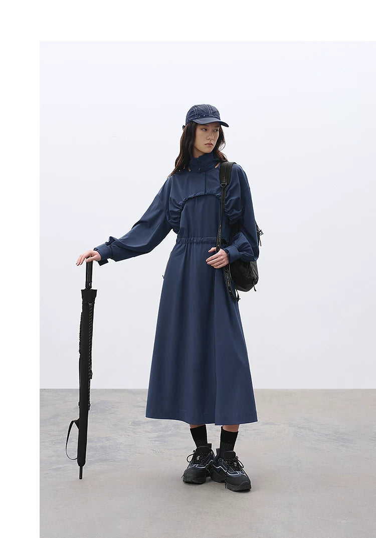 Loose Casual Two-in-One Style Dress