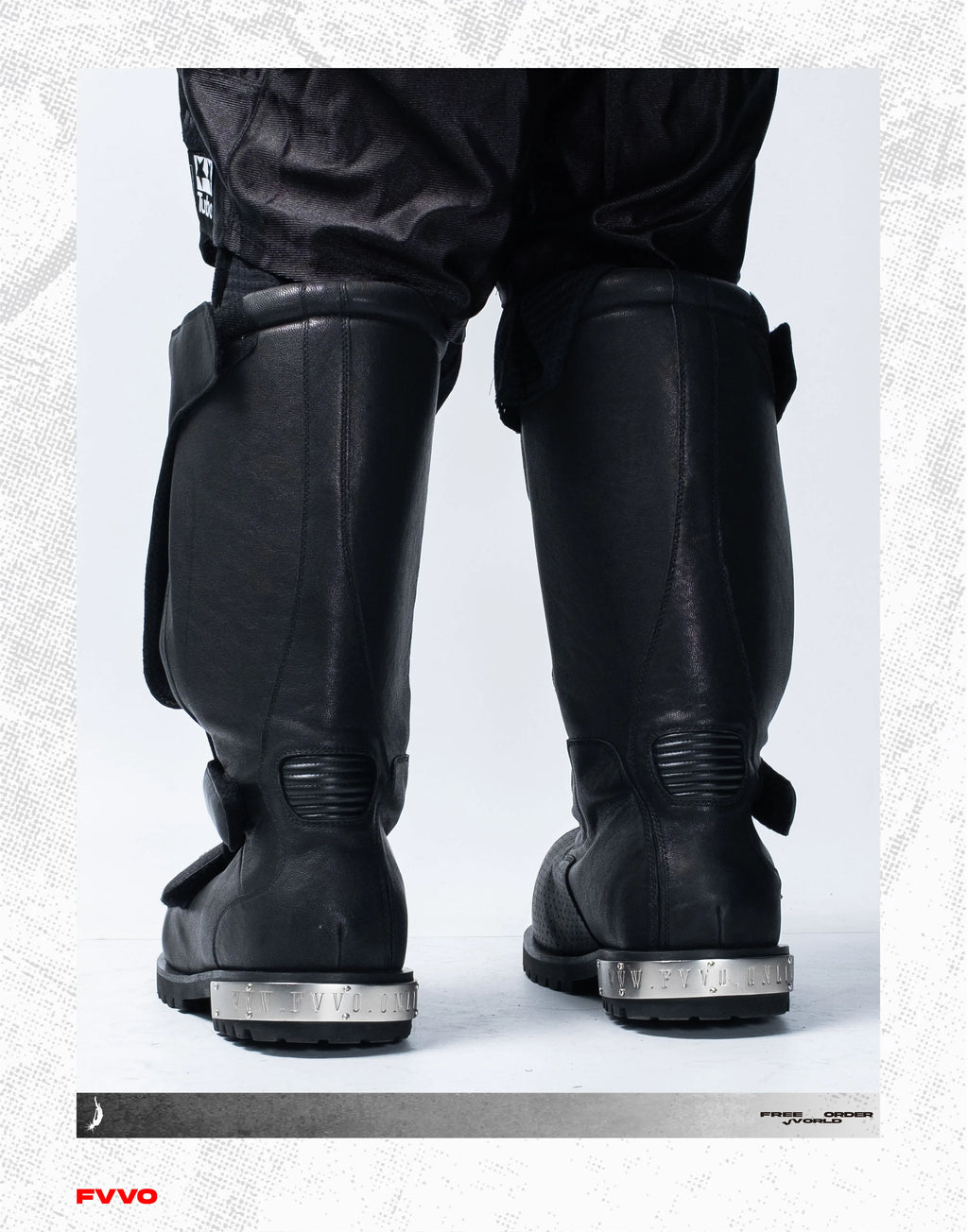 FVVO Armored Leather High Boots