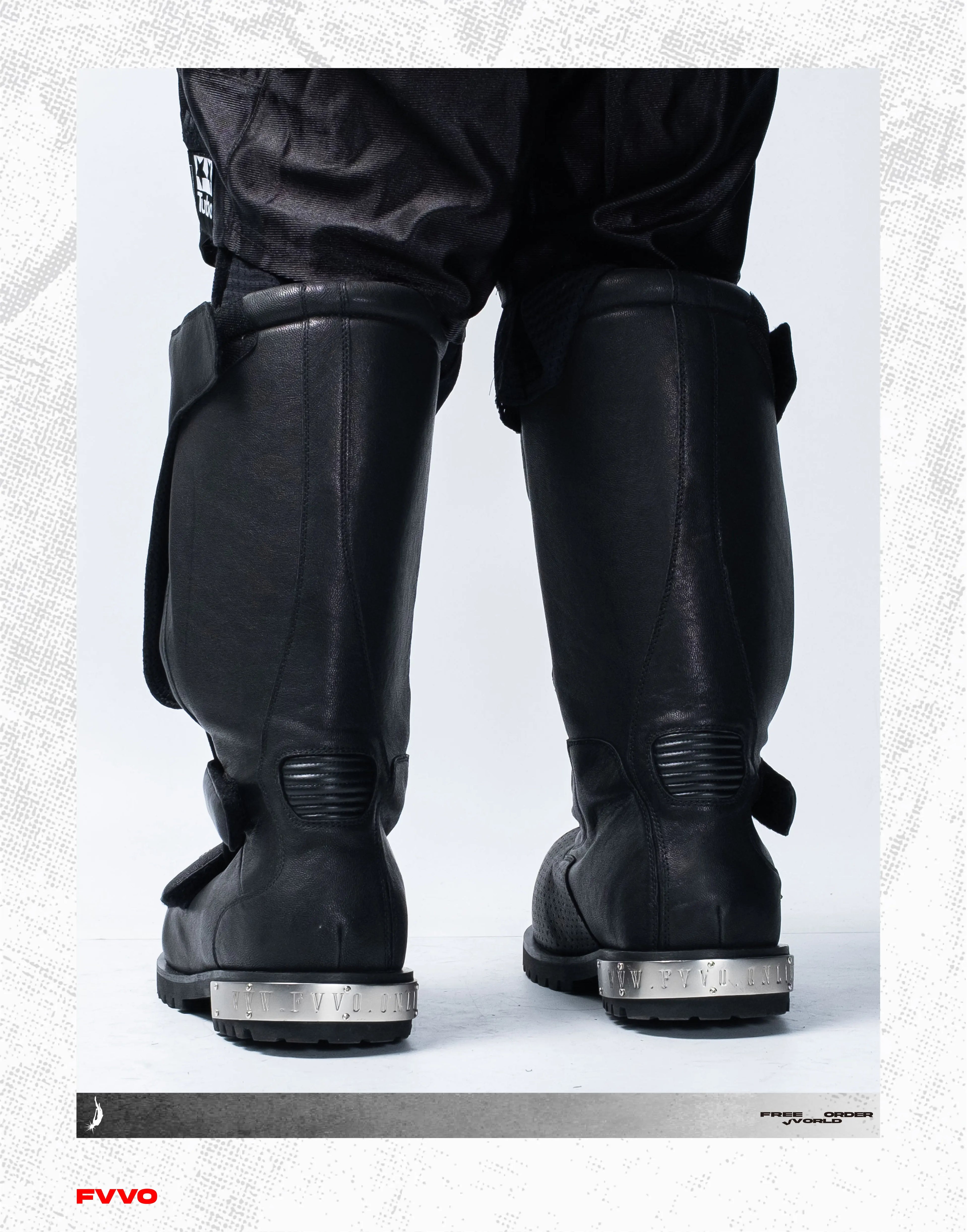 FVVO Armored Leather High Boots