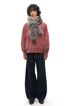 Cute Serpentine Snake Pattern Vintage Scarf – Versatile & Playful Accessory