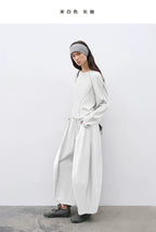Loose Casual Asymmetrical Cropped T-Shirt