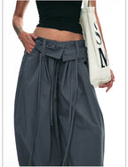 Summer Loose Wide-Leg Balloon Pants
