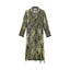 Handmade Mossy Textured Fringe Long Loose Coat