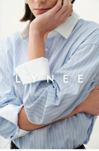 Striped Cotton Blend Shirt