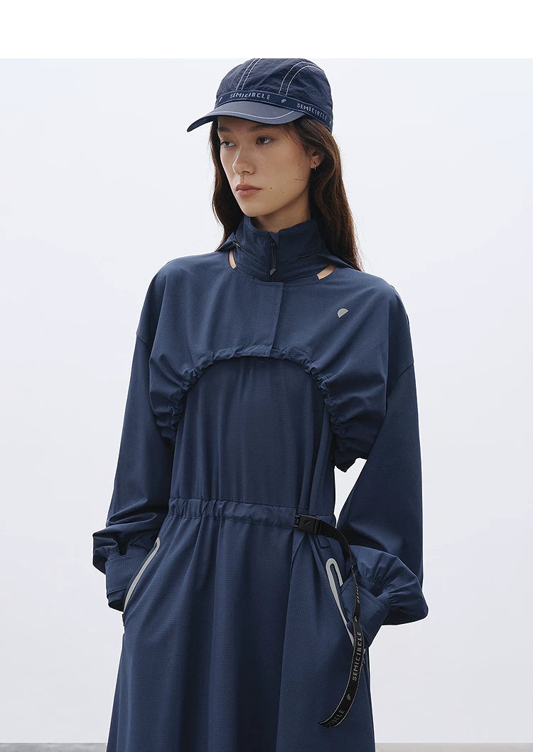 Loose Casual Two-in-One Style Dress Secondary image