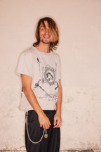 Dagger Frame Distressed Tee