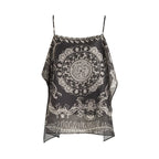 Boho Ethnic Print Vacation Cami Top