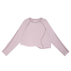 Loose Casual Asymmetrical Cropped T-Shirt