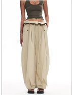 Summer Loose Wide-Leg Balloon Pants