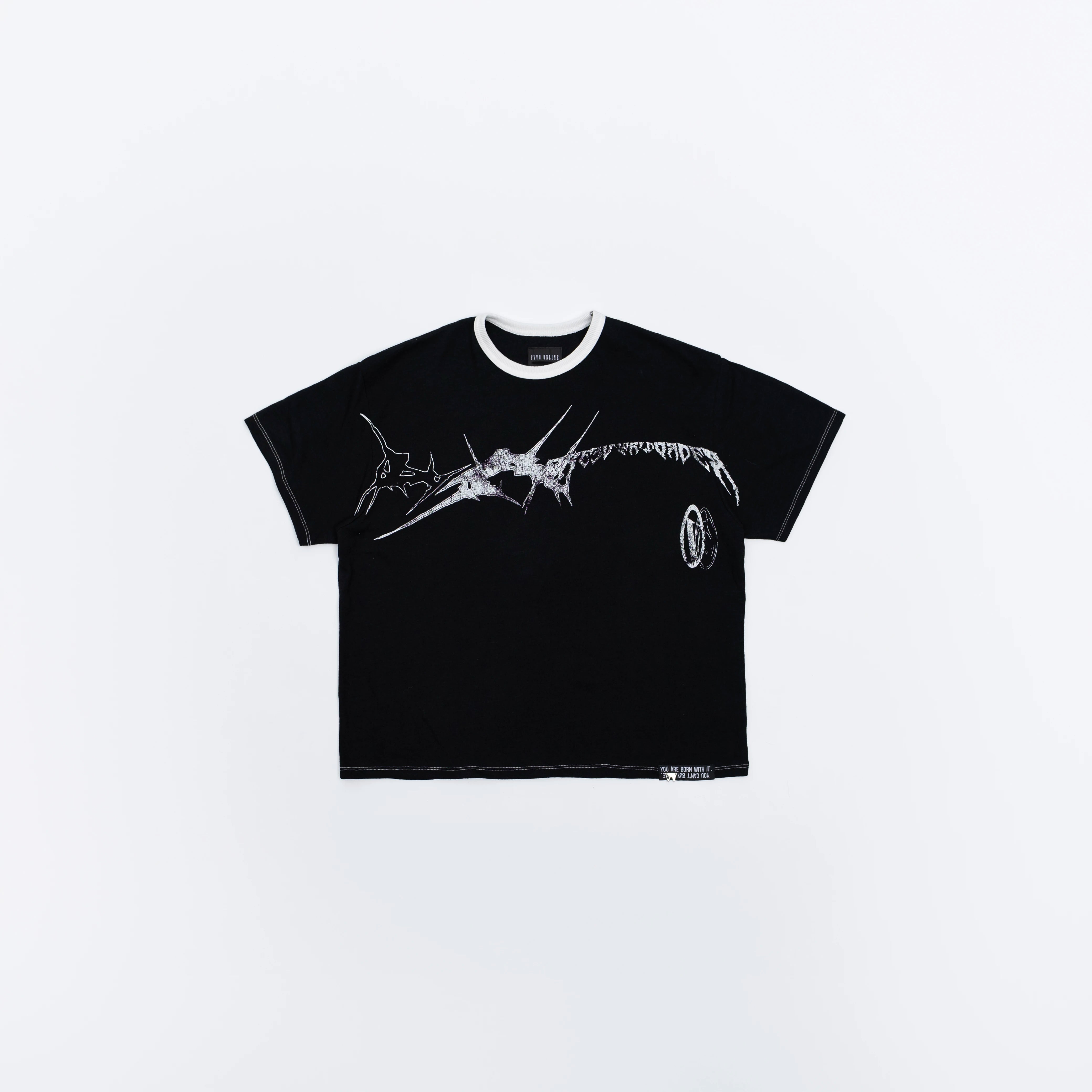 FVVO Slogan Graphic Ringer Tee Main image