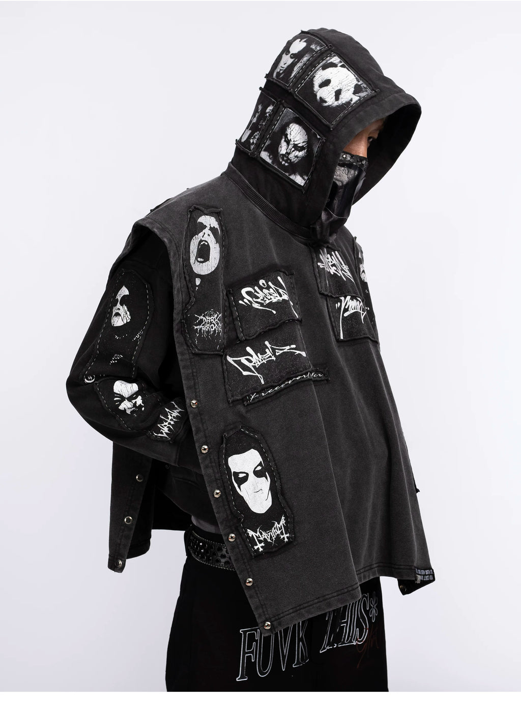 FVVO “whoop” Appliqué Washed Vest