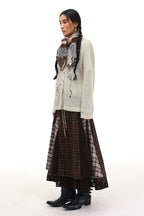 Horse Year Floral Jacquard Knit Cardigan
