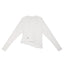 Loose Casual Asymmetrical Ruched T-Shirt