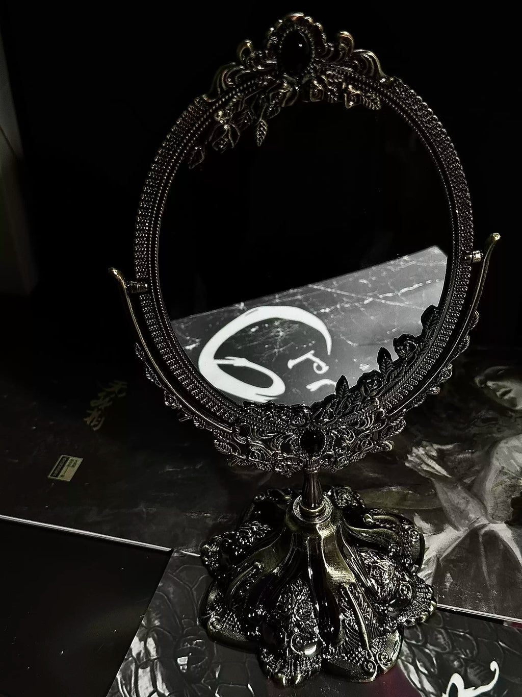 Medieval Diamond Mirror