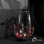 Bloody Ghost Hand Wine Glass