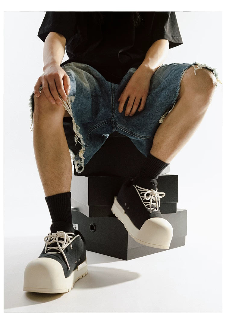 FVVO & ROCKSTA Thick Sole Low Boots – Worn by CORTIS