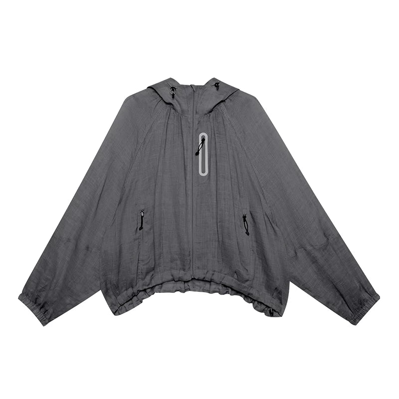 Summer Loose Casual Lightweight Outdoor Hooded Jacket