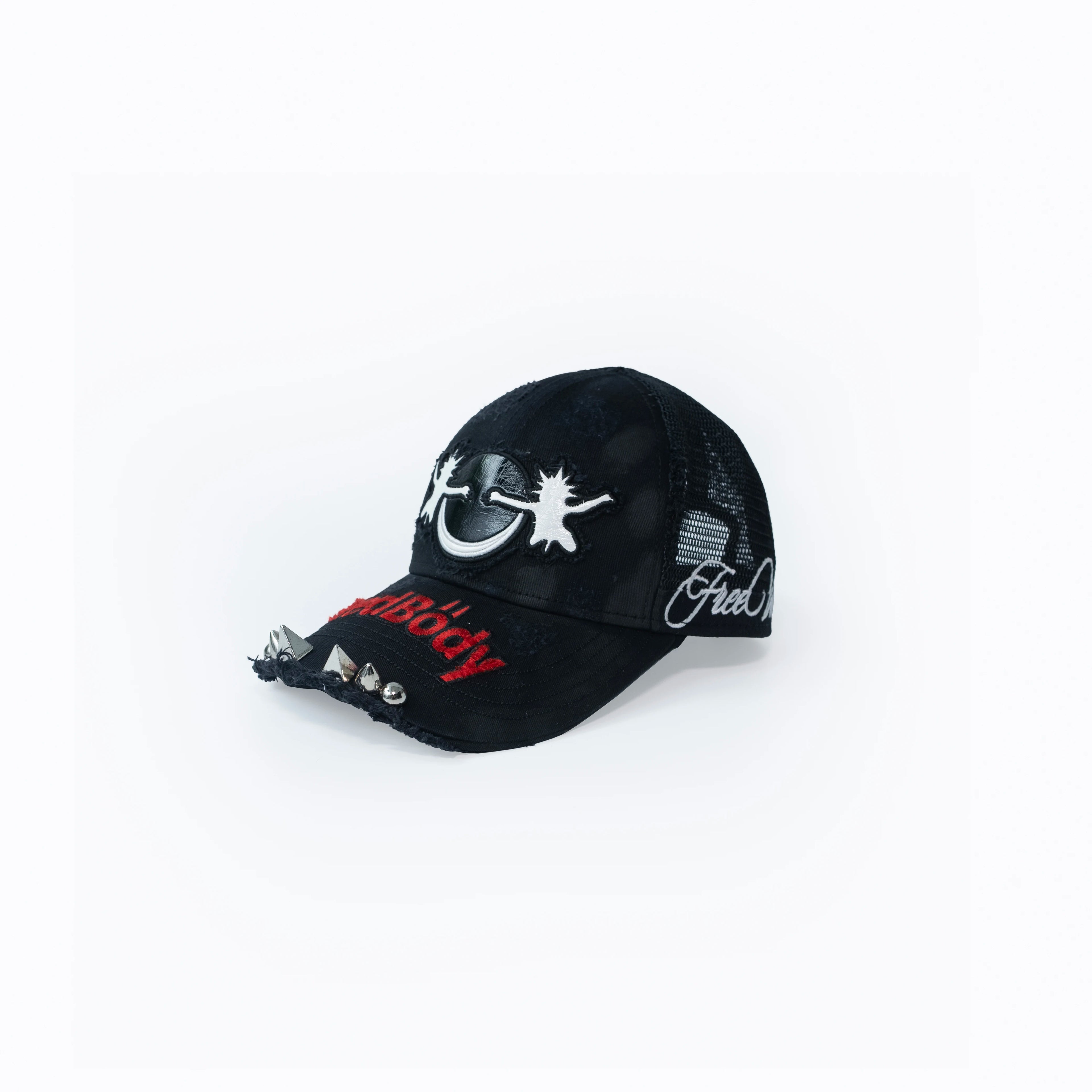 FVVO Punk Smiley Graphic Baseball Cap