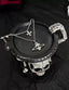 Saturn Skull Cross Layered Necklace