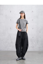 Slim Fit Casual T-Shirt with Panel Detailing