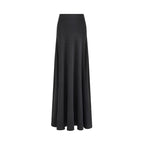 Spring Loose-Fit Slim Flowy Maxi Skirt