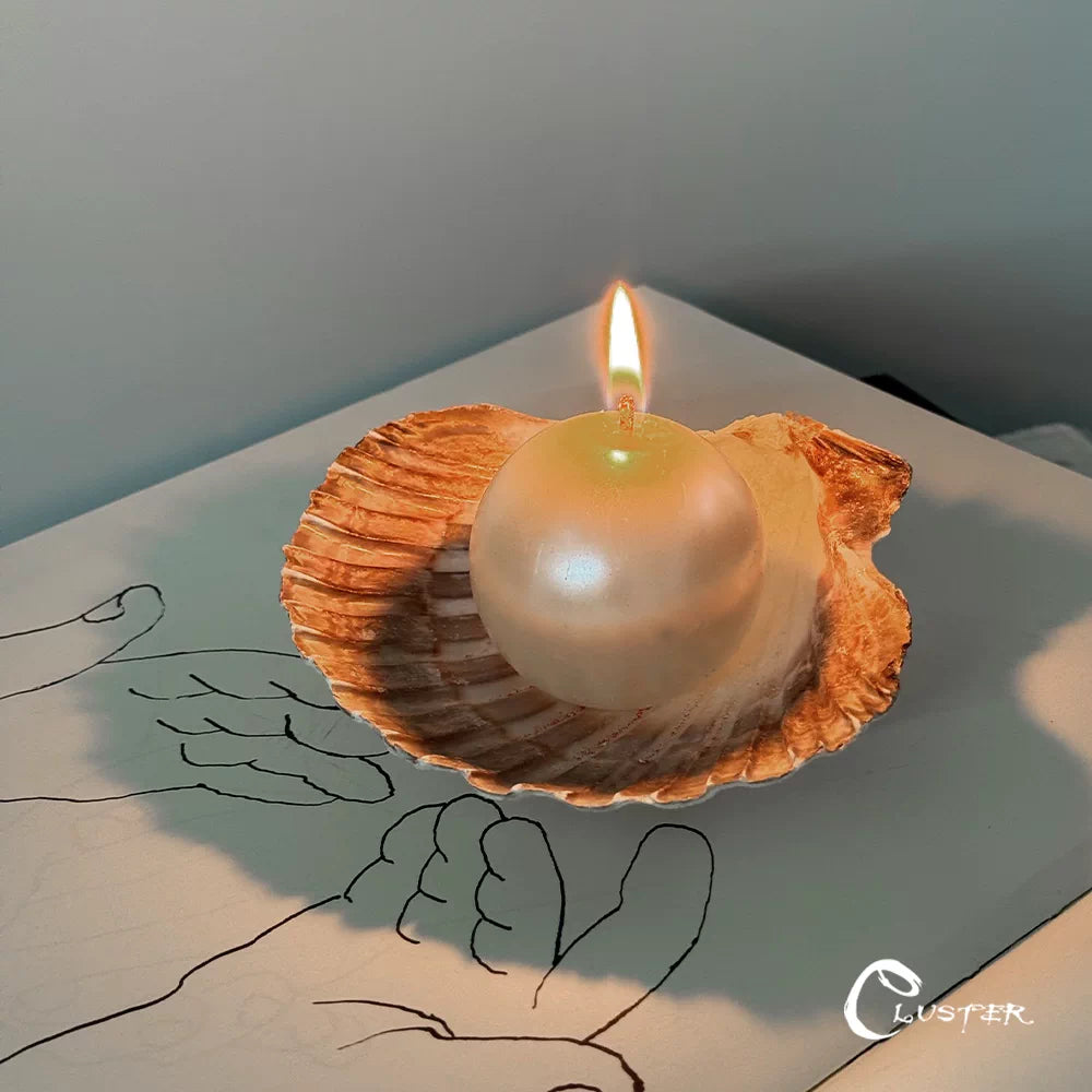 Seashell Pearl Scented Candle