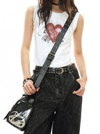 Matte PU Leather Large Capacity Crossbody & Top Handle Bag – Detachable Long Strap