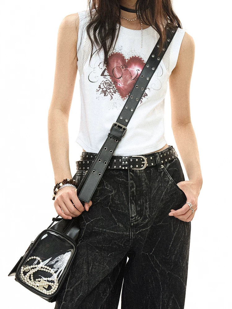 Matte PU Leather Large Capacity Crossbody & Top Handle Bag – Detachable Long Strap