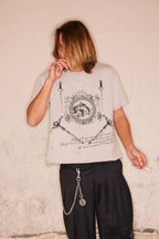 Dagger Frame Distressed Tee