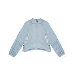 Summer Loose Casual Hooded Jacket with Drawstring Waist