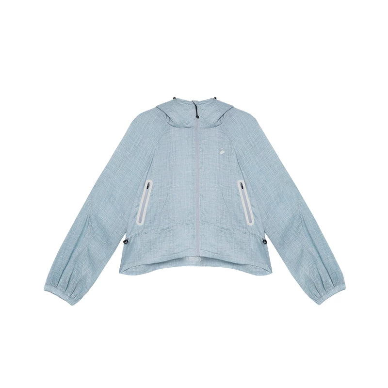Summer Loose Casual Hooded Jacket with Drawstring Waist Main image