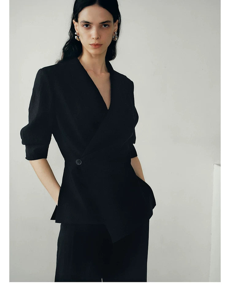 Summer 3/4 Sleeve Blazer