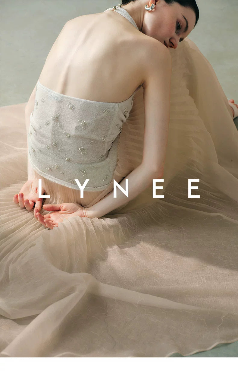 Pleated Mermaid Hem Midi Skirt Secondary image